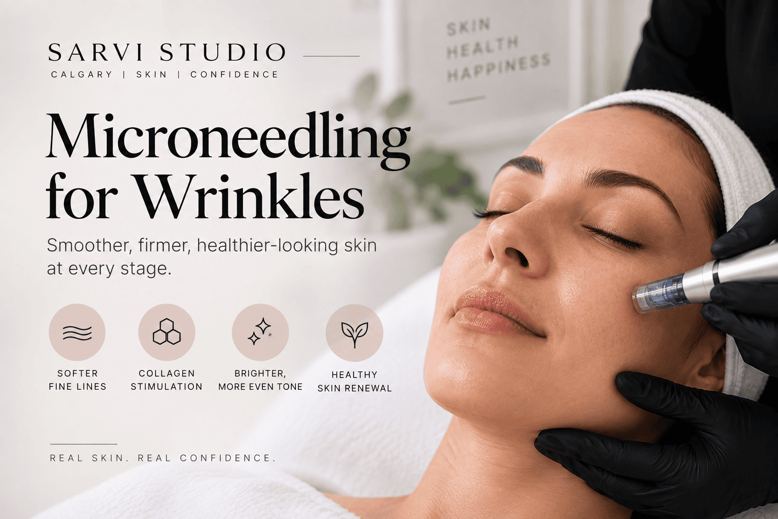 How Does Microneedling Help With Fine Lines and Wrinkles - Image